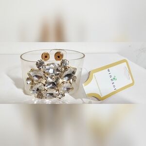 Windsor Crystal Statement Invisible Clear Bracelet